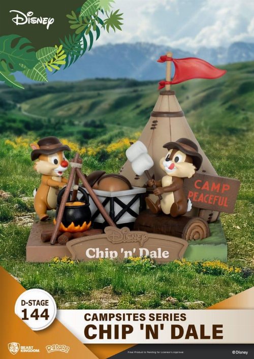 Disney: D-Stage - Campsite Series: Chip & Dale
Φιγούρα Αγαλματίδιο (10cm)