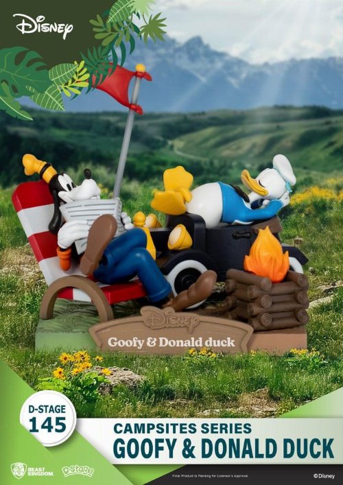 Disney: D-Stage - Campsite Series: Goofy & Donald
Duck Φιγούρα Αγαλματίδιο (10cm)