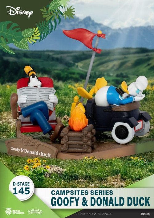 Disney: D-Stage - Campsite Series: Goofy & Donald
Duck Φιγούρα Αγαλματίδιο (10cm)