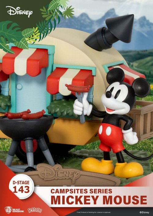 Disney: D-Stage - Campsite Series: Mickey Mouse
Φιγούρα Αγαλματίδιο (10cm)