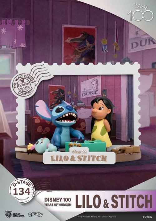 Disney (100th Anniversary): D-Stage - Lilo &
Stitch Φιγούρα Αγαλματίδιο (10cm)