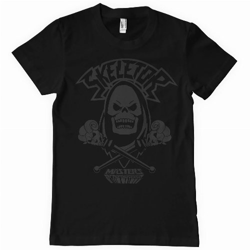 Masters of the Universe - Skeletor Black on Black
Black T-Shirt (M)