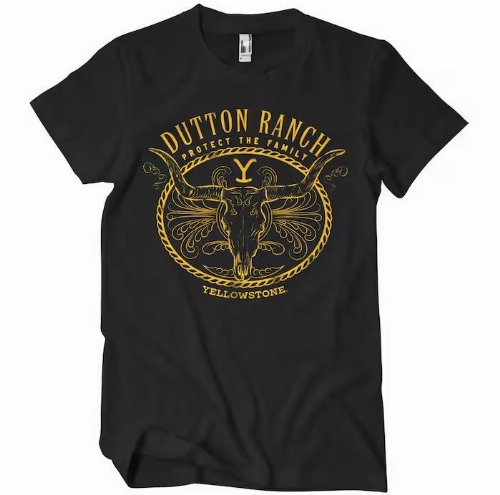 Yellowstone - Protect The Family Black T-Shirt
(S)