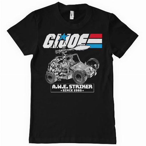 GI Joe - A.W.E. Striker Black T-Shirt