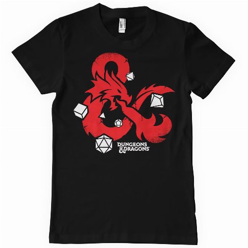 Dungeons and Dragons - Dices Black T-Shirt
(M)