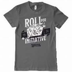 Dungeons & Dragons - Roll For Initiative DarkGrey
T-Shirt (XL)
