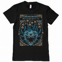 Dungeons & Dragons - Monster Manual Black T-Shirt
(S)