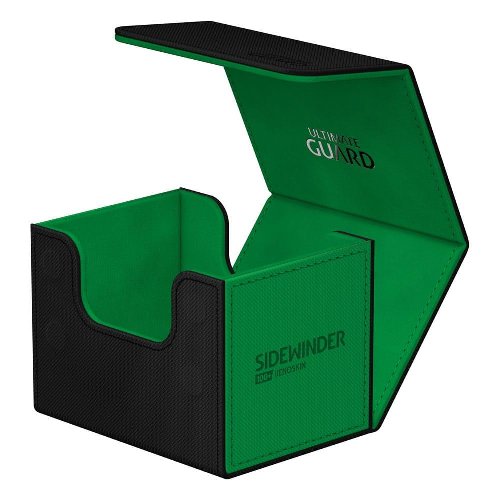 Ultimate Guard Sidewinder SYNERGY 100+ Deck Box -
XenoSkin Black/Green
