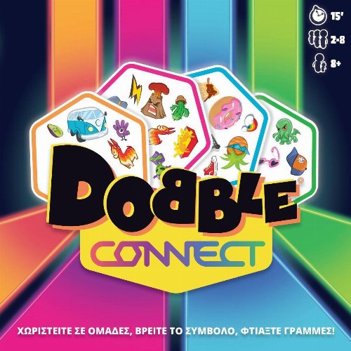 Επιτραπέζιο Παιχνίδι Dobble Connect (Ελληνική
Έκδοση)