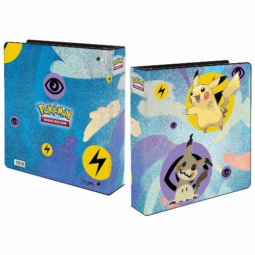 Ultra Pro - 3-Ring 2" Collector Card Album - Pokemon:
Pikachu & Mimikyu