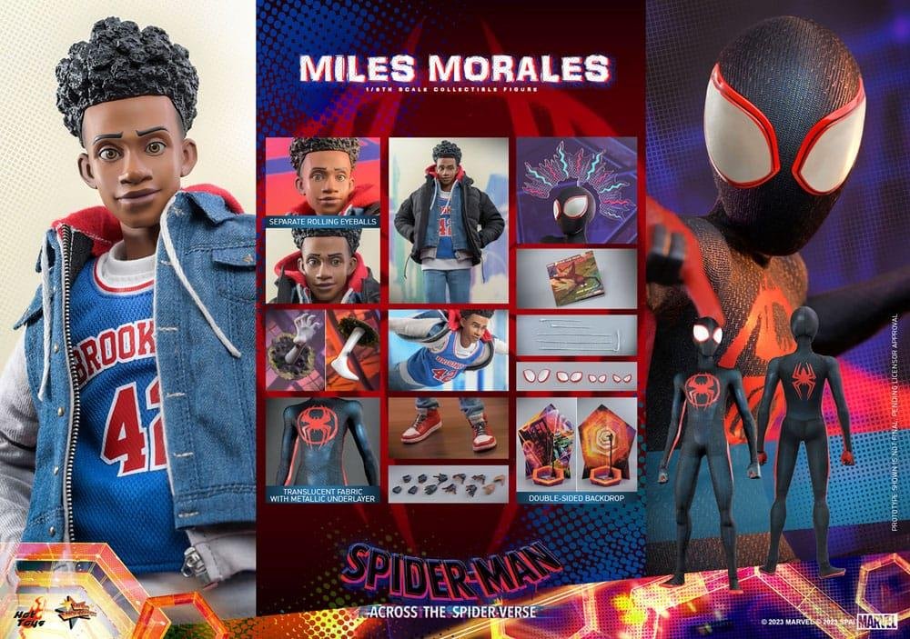 Cool Spider-Man: Across The Spider-Verse Miles Morales 13cm Action
