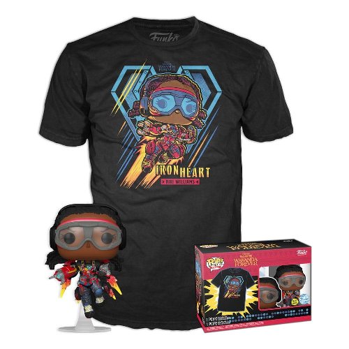 Funko Box: Marvel - Ironheart MK1 POP! with
T-Shirt (S)