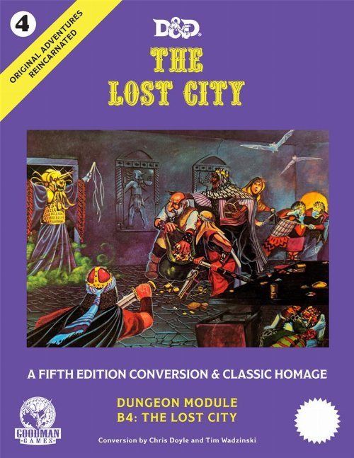 D&D 5th Ed - Original Adventures Reincarnated #4 -
The Lost City
