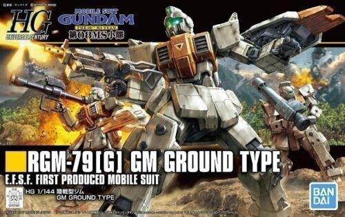 Mobile Suit Gundam - High Grade Gunpla: GM Ground Type
1/144 Σετ Μοντελισμού