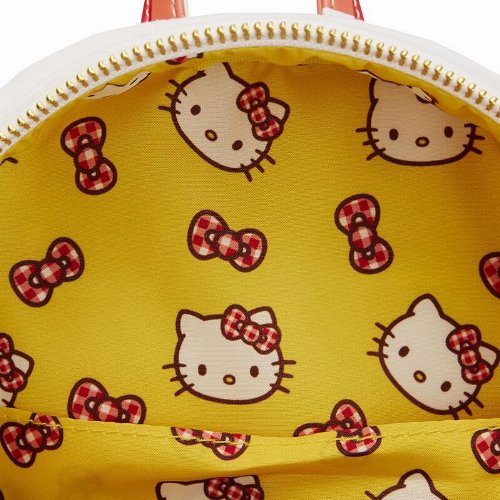 Loungefly - Hello Kitty Gingham &Tau;&sigma;ά&nu;&tau;&alpha; &Sigma;&alpha;&kappa;ί&delta;&iota;&omicron; &Pi;&lambda;ά&tau;&eta;&sigmaf;