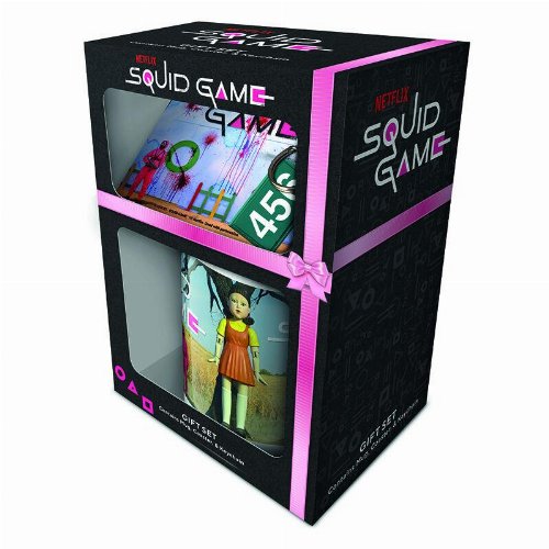 Squid Game - Events Gift Set (Mug, Coaster &
Keychain)