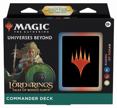 Magic the Gathering - The Lord of the Rings:
Tales of Middle-Earth Commander Deck (Riders of
Rohan)