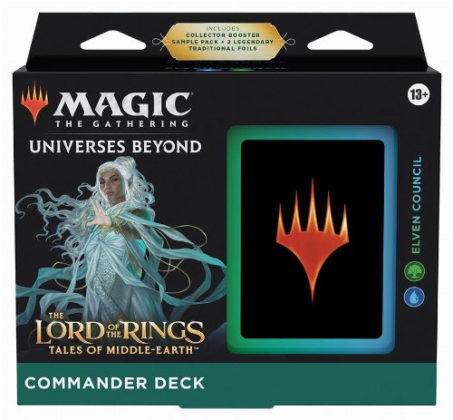 Magic the Gathering - The Lord of the Rings:
Tales of Middle-Earth Commander Deck (Elven
Council)