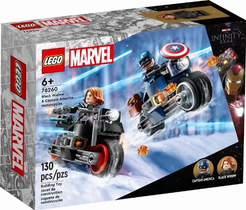 LEGO Marvel Super Heroes - Black Widow & Captain
America Motorcycles (76260)