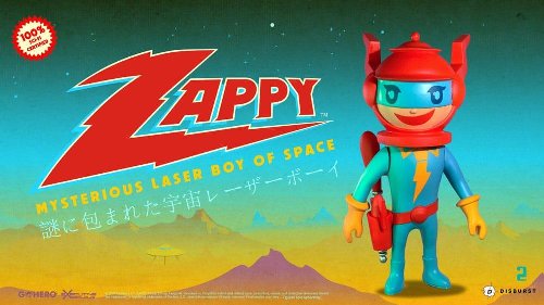 Zappy - Mysterious Laser Boy of Space Φιγούρα Δράσης
(22cm)