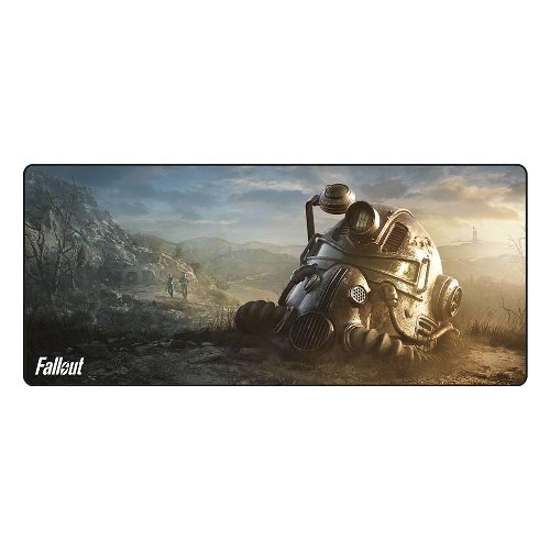 Fallout - Power Armor Helmet Desk Mat