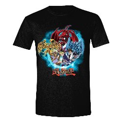 Yu-Gi-Oh! - Blue Vortex of Gods Black T-Shirt
(S)