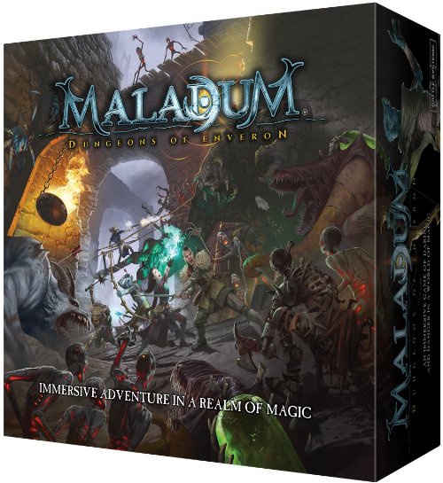 Board Game Maladum: Dungeons of
Enveron