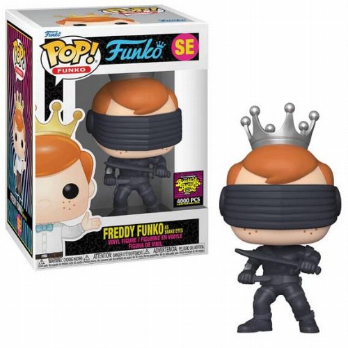 Φιγούρα Funko POP! Funko - Freddy Funko as Snake Eyes
#SE (Blacklight Battle 2022 LE4000)