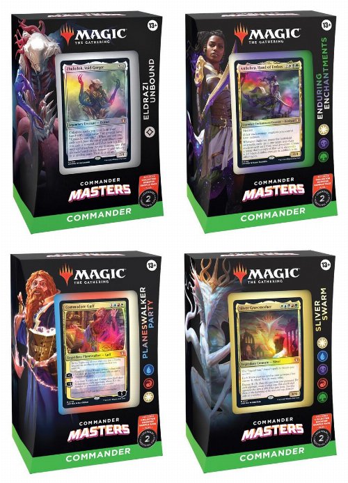 Magic the Gathering - Commander Masters
Commander Deck Set of 4