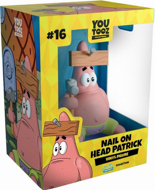 Φιγούρα YouTooz Collectibles: SpongeBob SquarePants -
Nail on Head Patrick #16 (10cm)