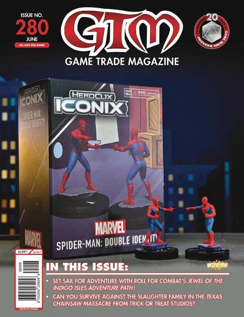 Game Trade Magazine #280 (Cover Story: Heroclix Iconix
Spider-Man Double Identity)