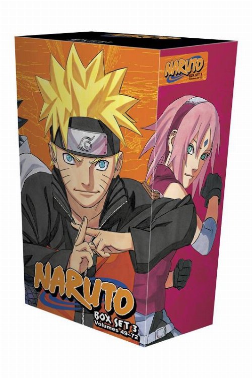 Box Set Manga Naruto 3 (Vol.
49-72)