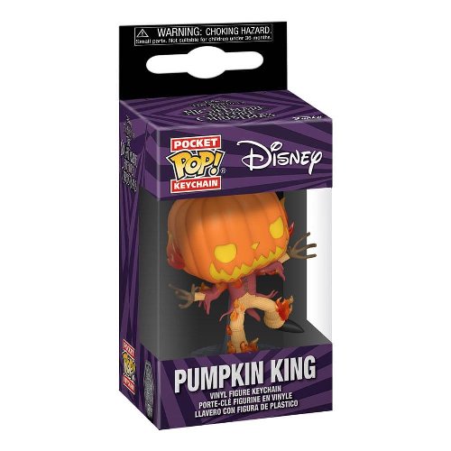 Funko Pocket POP! Μπρελόκ Disney: Nightmare Before
Christmas - Pumpkin King Φιγούρα