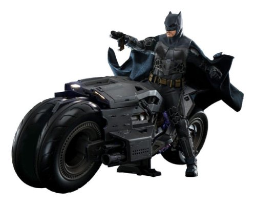 The Flash: Hot Toys Masterpiece - Batman &
Batcycle 1/6 Action Figures (30cm)