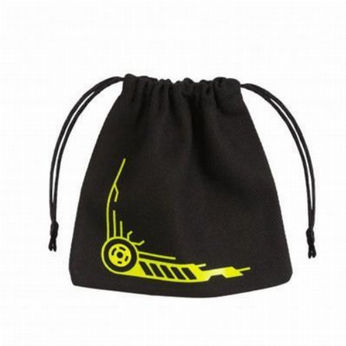 Q-Workshop - Galactic Dice Pouch - Black and
Yellow