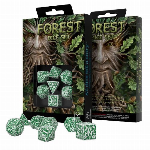Forest Dice Set - Tundra