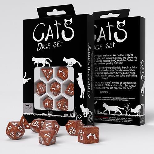 Cats Dice Set - Muffin