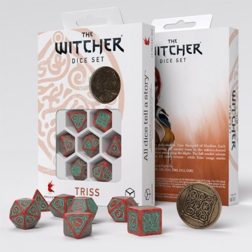 The Witcher Dice Set - Triss Merigold (The
Fearless)