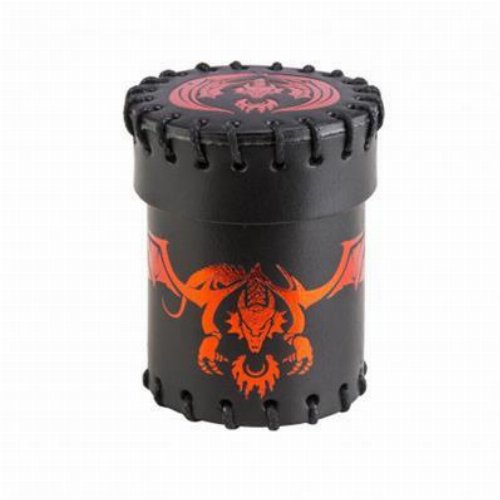 Flying Dragon - Black and Red Leather Dice
Cup
