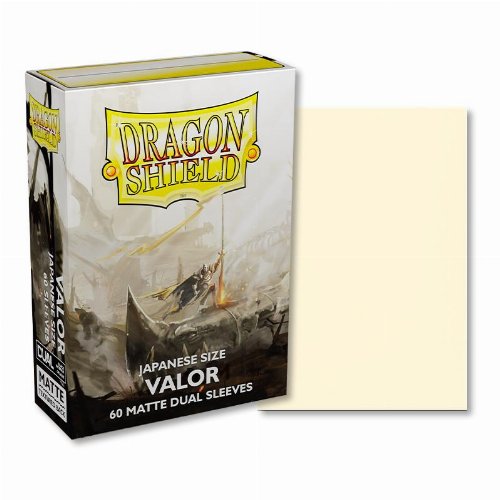 Dragon Shield Sleeves Japanese Small Size -
Matte Dual Valor (60 Sleeves)