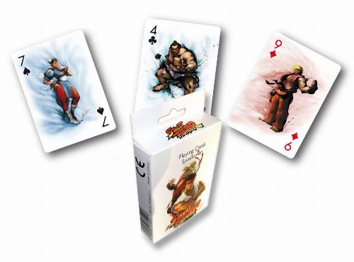 Street Fighter - Characters Playing
Cards