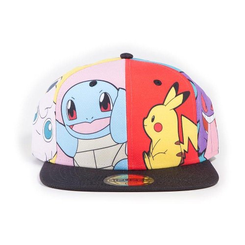 Pokemon - Multi Pop Art Snapback Καπέλο