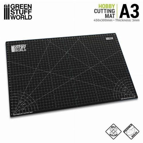 Green Stuff World - Cutting A3 Mat
(Black)
