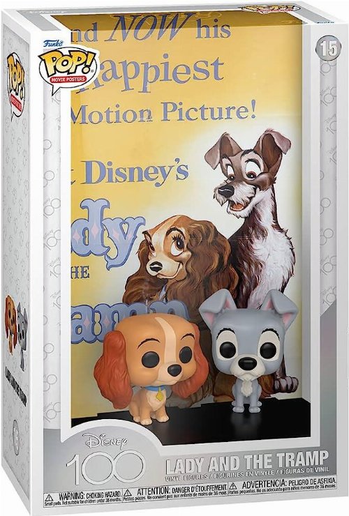 Φιγούρα Funko POP! Movie Posters: Disney (100th
Anniversary) - Lady and the Tramp #15