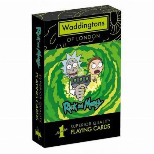 Rick & Morty - Waddingtons Number 1 Playing
Cards (New Edition)