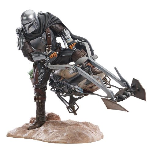 Star Wars: The Mandalorian Premier Collection - Din
Djarin on Speeder Bike 1/7 Φιγούρα Αγαλματίδιο (23cm)
LE1000