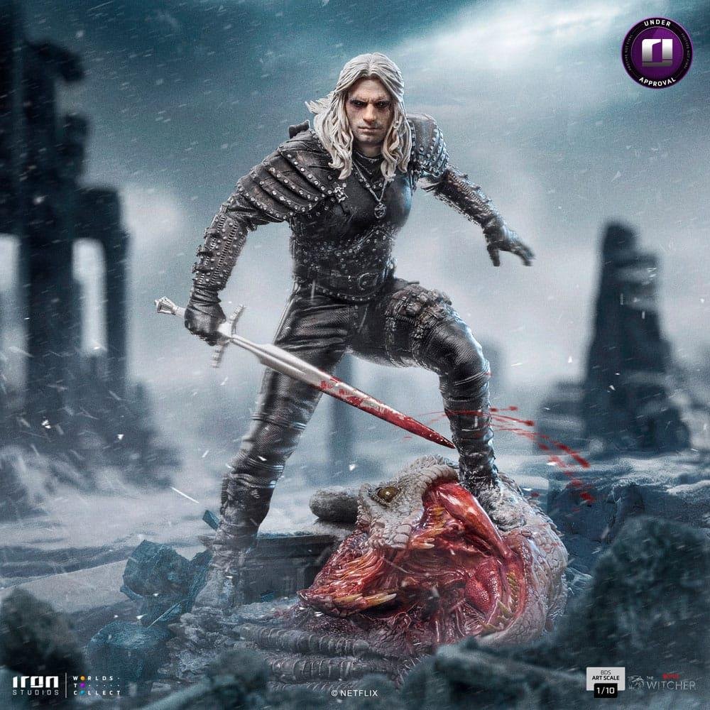  POSTER STOP ONLINE The Witcher - Netflix TV Show Poster (Teaser  - Geralt Of Rivia - Ocean) (Size 24 x 36): Posters & Prints