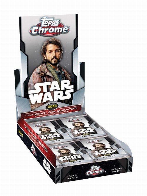 Topps - 2023 Chrome Star Wars Hobby Box (24
Packs)
