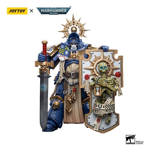 Warhammer 40000 - Ultramarines Primaris Captain
with Relic Shield and Power Sword Action Figure
(12cm)