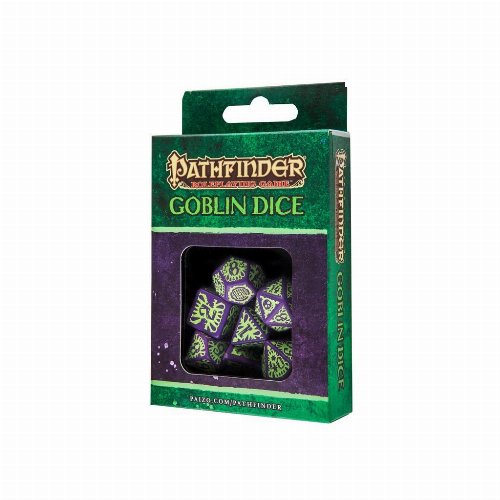 Pathfinder Dice Set - Goblin Purple &
Green